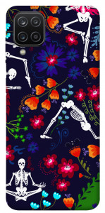 Чехол Yoga skeletons для Galaxy A12