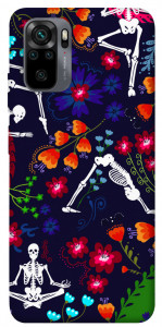 Чохол Yoga skeletons для Xiaomi Redmi Note 10