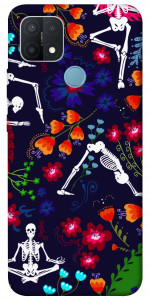 Чехол Yoga skeletons для Oppo A15