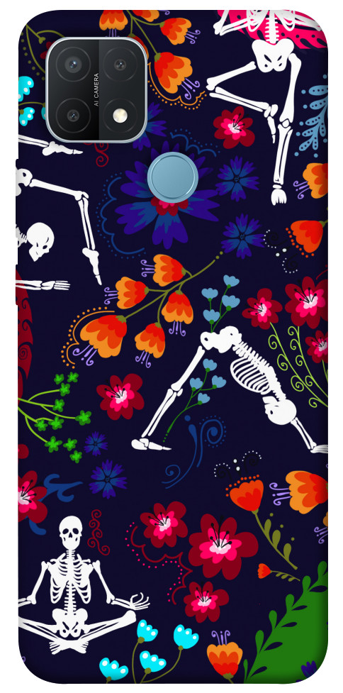 Чохол Yoga skeletons для Oppo A15