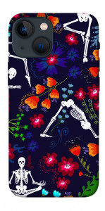 Чохол Yoga skeletons для iPhone 13 mini