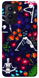 Чехол Yoga skeletons для OnePlus 9