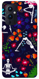 Чехол Yoga skeletons для OnePlus 9