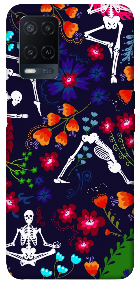 Чохол Yoga skeletons для Oppo A54 4G