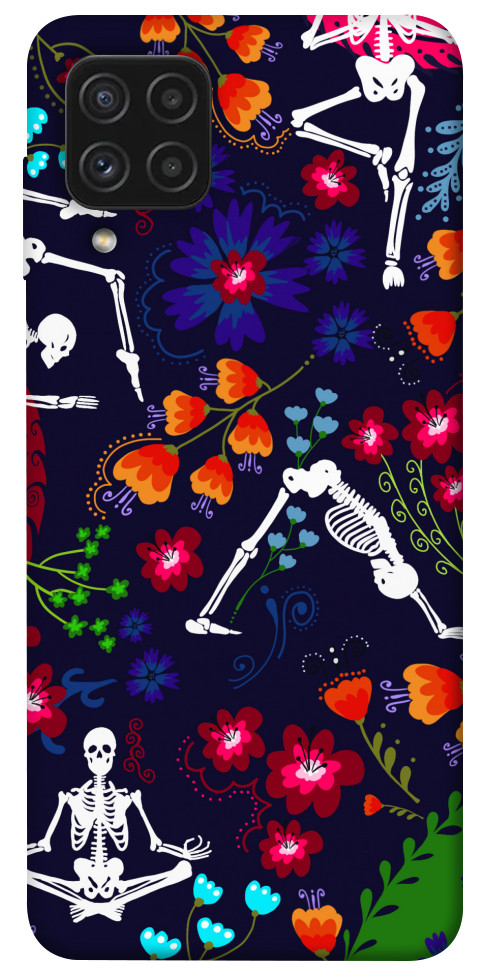 Чохол Yoga skeletons для Galaxy A22 4G