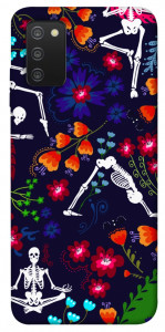 Чохол Yoga skeletons для Galaxy A03s