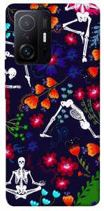 Чехол Yoga skeletons для Xiaomi 11T