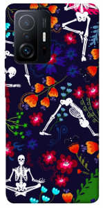 Чехол Yoga skeletons для Xiaomi 11T Pro