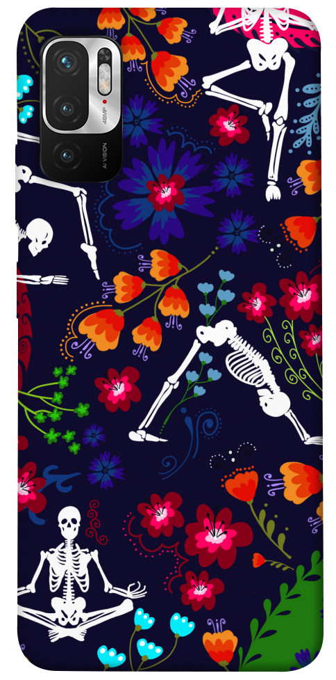 Чехол Yoga skeletons для Xiaomi Poco M3 Pro