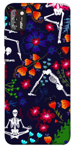 Чохол Yoga skeletons для TECNO POP 4 Pro