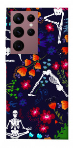 Чохол Yoga skeletons для Galaxy S22 Ultra