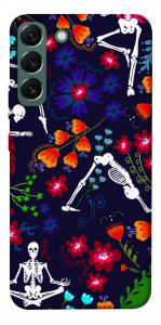 Чехол Yoga skeletons для Galaxy S22+