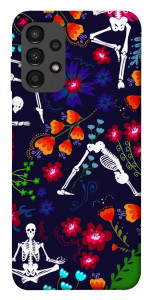 Чехол Yoga skeletons для Galaxy A13 4G