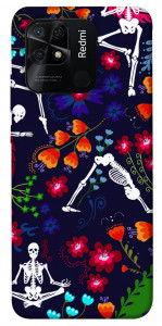 Чохол Yoga skeletons для Xiaomi Redmi 10C