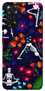 Чехол Yoga skeletons для Xiaomi Redmi Note 11S