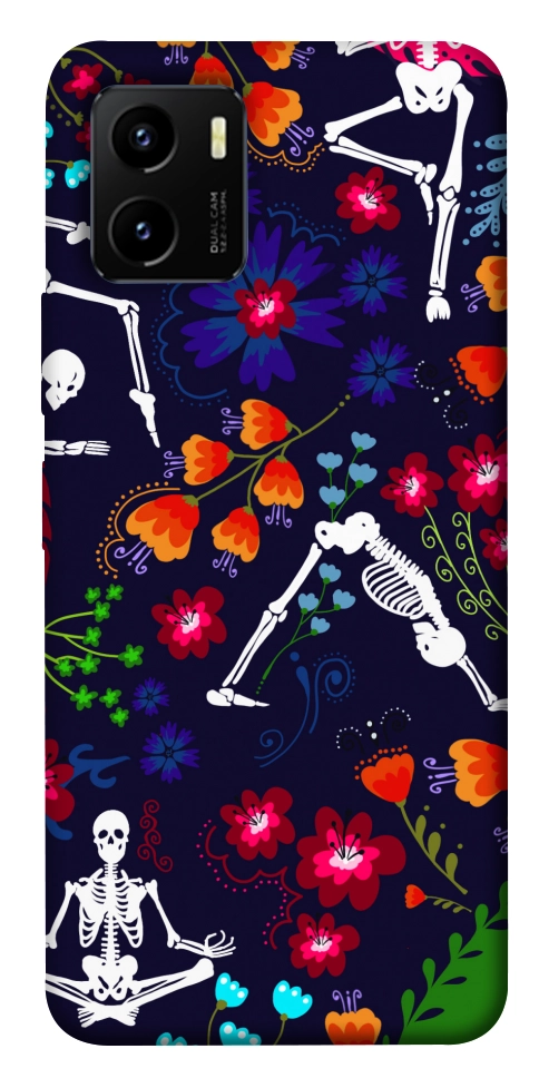 Чехол Yoga skeletons для Vivo Y15s