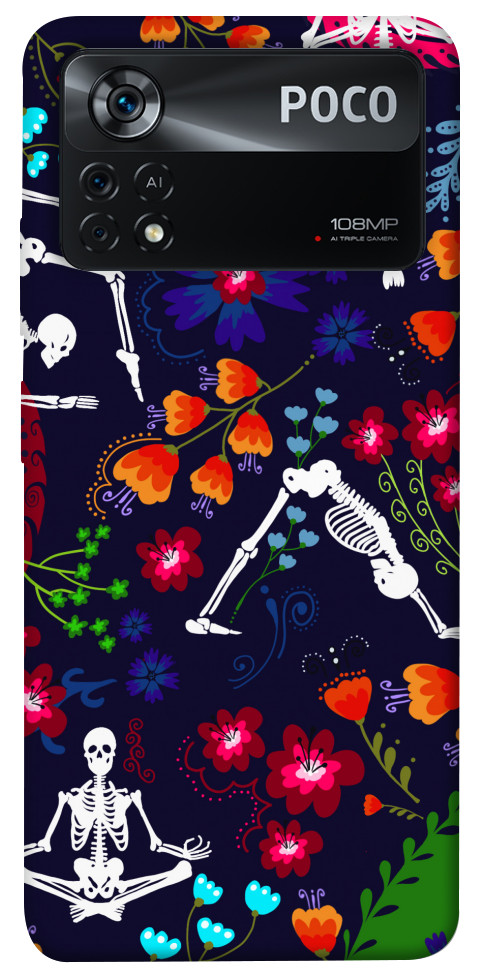 Чохол Yoga skeletons для Xiaomi Poco X4 Pro