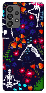 Чехол Yoga skeletons для Galaxy A73 5G