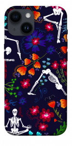 Чохол Yoga skeletons для iPhone 14