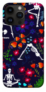 Чохол Yoga skeletons для iPhone 14 Pro Max