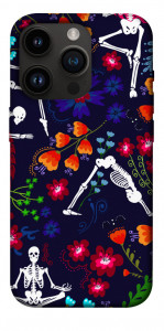 Чохол Yoga skeletons для iPhone 14 Pro