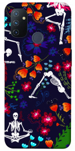 Чехол Yoga skeletons для OnePlus Nord N100