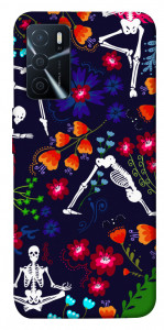 Чохол Yoga skeletons для Oppo A16