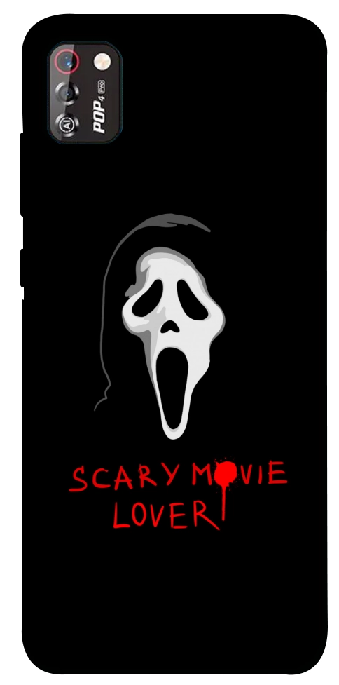 Чехол Scary movie lover для TECNO POP 4 Pro