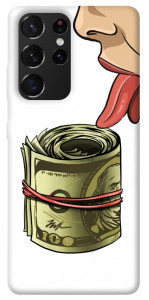 Чехол I love money для Galaxy S21 Ultra