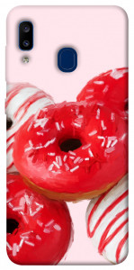 Чехол Tasty donuts для Galaxy A20 (2019)