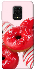 Чехол Tasty donuts для Xiaomi Redmi Note 9 Pro