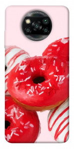 Чехол Tasty donuts для Xiaomi Poco X3 NFC