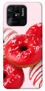Чехол Tasty donuts для Xiaomi Redmi 10C
