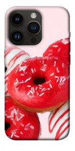 Чехол Tasty donuts для iPhone 14 Pro