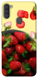 Чехол Strawberry для Galaxy A11 (2020)