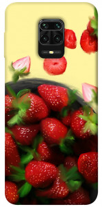 Чехол Strawberry для Xiaomi Redmi Note 9 Pro