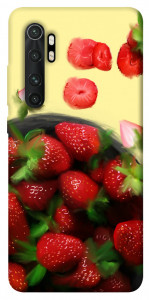 Чехол Strawberry для Xiaomi Mi Note 10 Lite