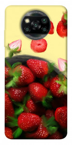 Чехол Strawberry для Xiaomi Poco X3 NFC