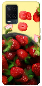 Чехол Strawberry для Oppo A54 4G