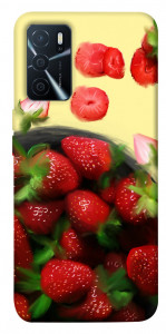 Чехол Strawberry для Oppo A16s
