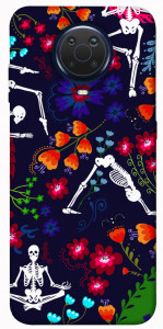 Чохол Yoga skeletons для Nokia G10