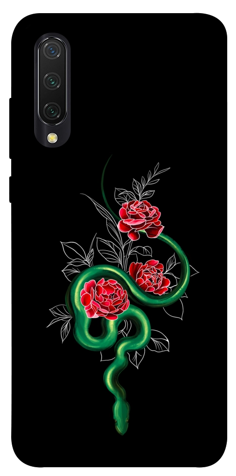 Чохол Snake in flowers для Xiaomi Mi CC9