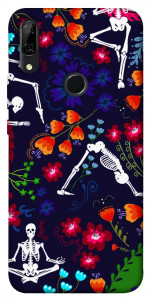 Чехол Yoga skeletons для Huawei P Smart Z