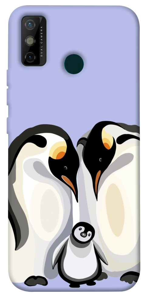 Чехол Penguin family для TECNO Spark 6 Go