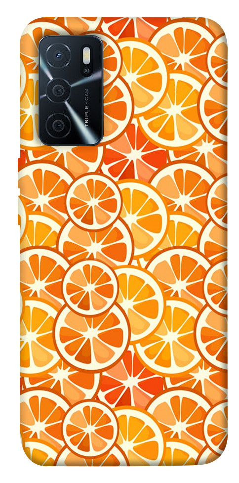 

Чехол Мандариновый паттерн для Oppo A16s 1446924