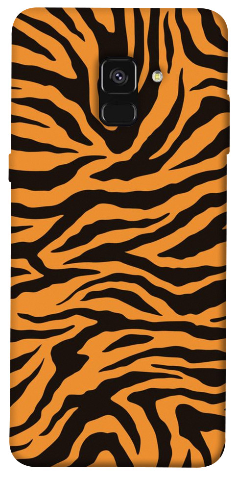 Чехол Tiger print для Galaxy A8 (2018)