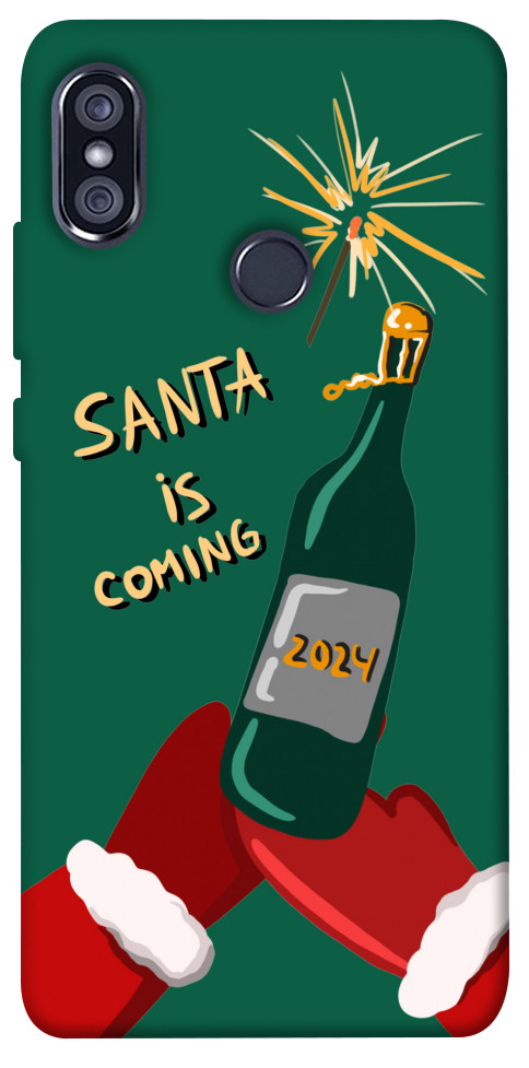 

Чехол Santa is coming для Xiaomi Redmi Note 5 Pro 1447943