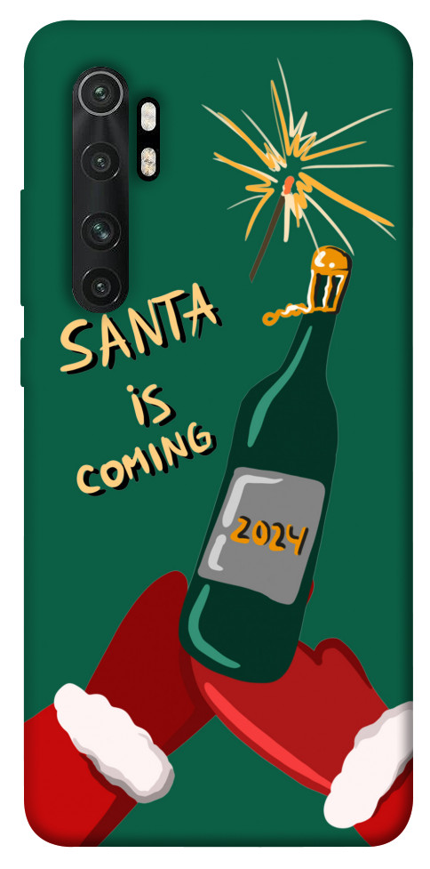 

Чохол Santa is coming для Xiaomi Mi Note 10 Lite 1447952