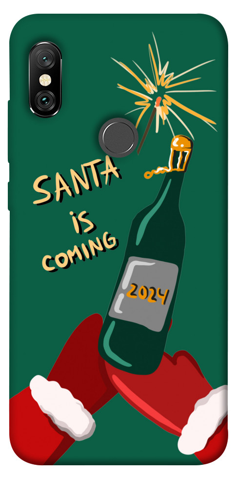 

Чохол Santa is coming для Xiaomi Redmi Note 6 Pro 1447961