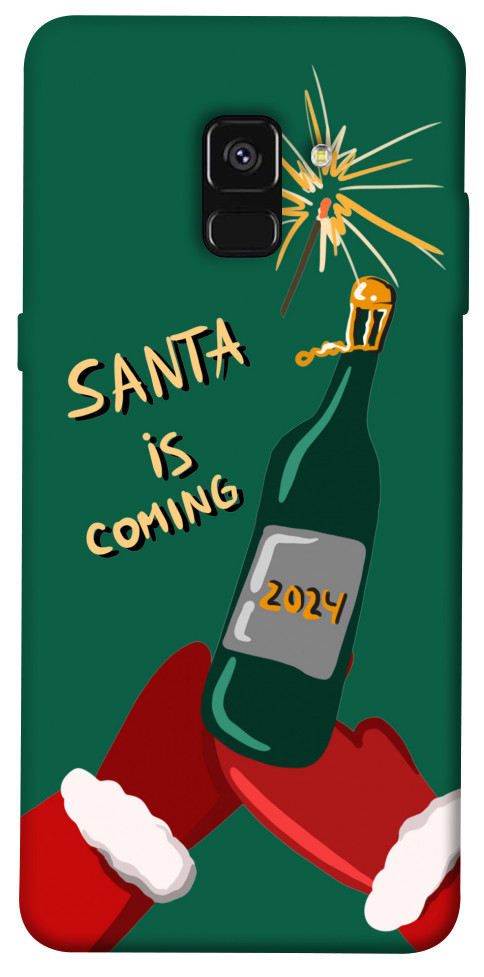 

Чохол Santa is coming для Galaxy A8 (2018) 1447966